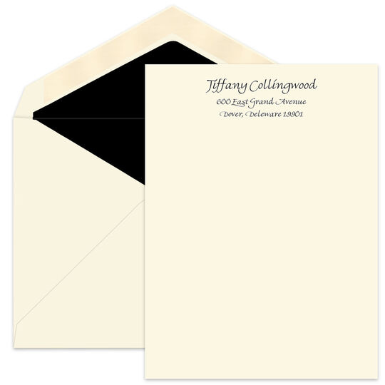 Finerhand Letter Sheets  - Raised Ink